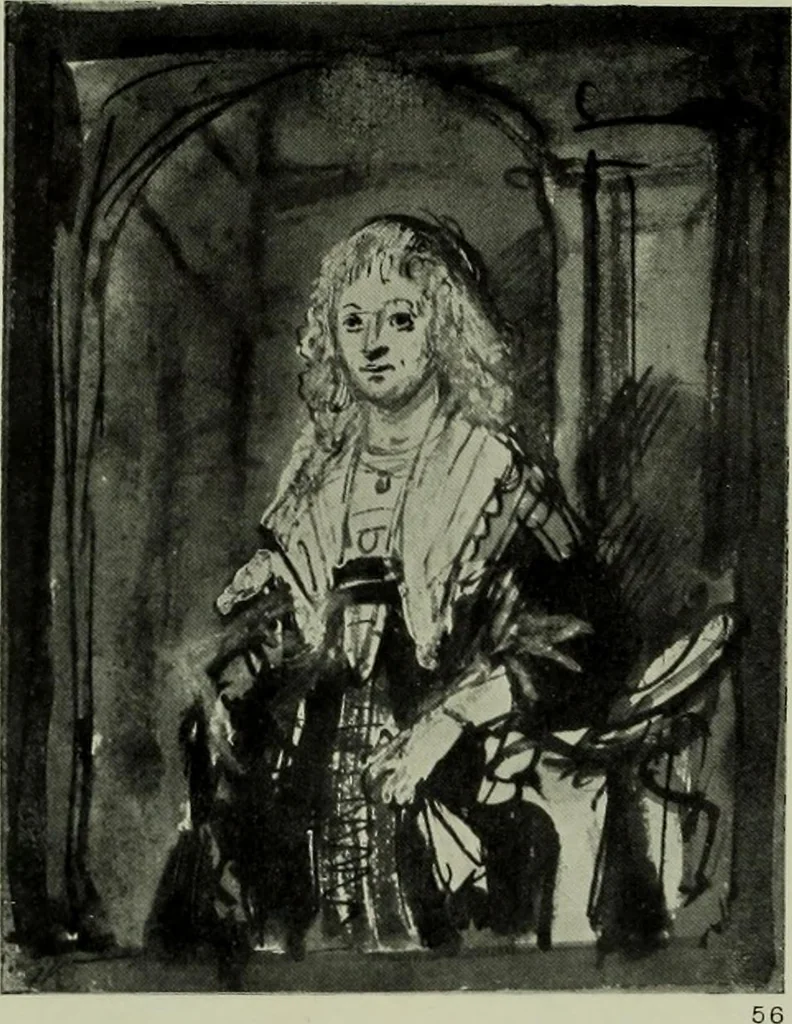An illustration from Catalogue of drawings by Dutch and Flemish artists preserved in the Department of Prints and Drawings in the British Museum, 1915, leaf 122