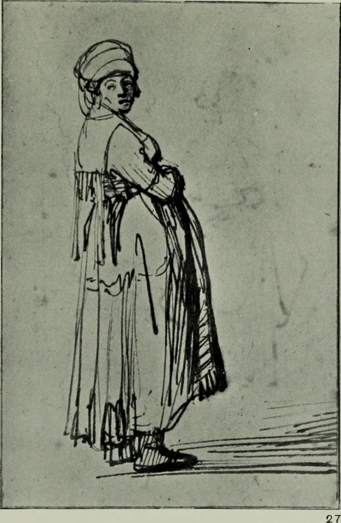 An illustration from Catalogue of drawings by Dutch and Flemish artists preserved in the Department of Prints and Drawings in the British Museum, 1915, leaf 130