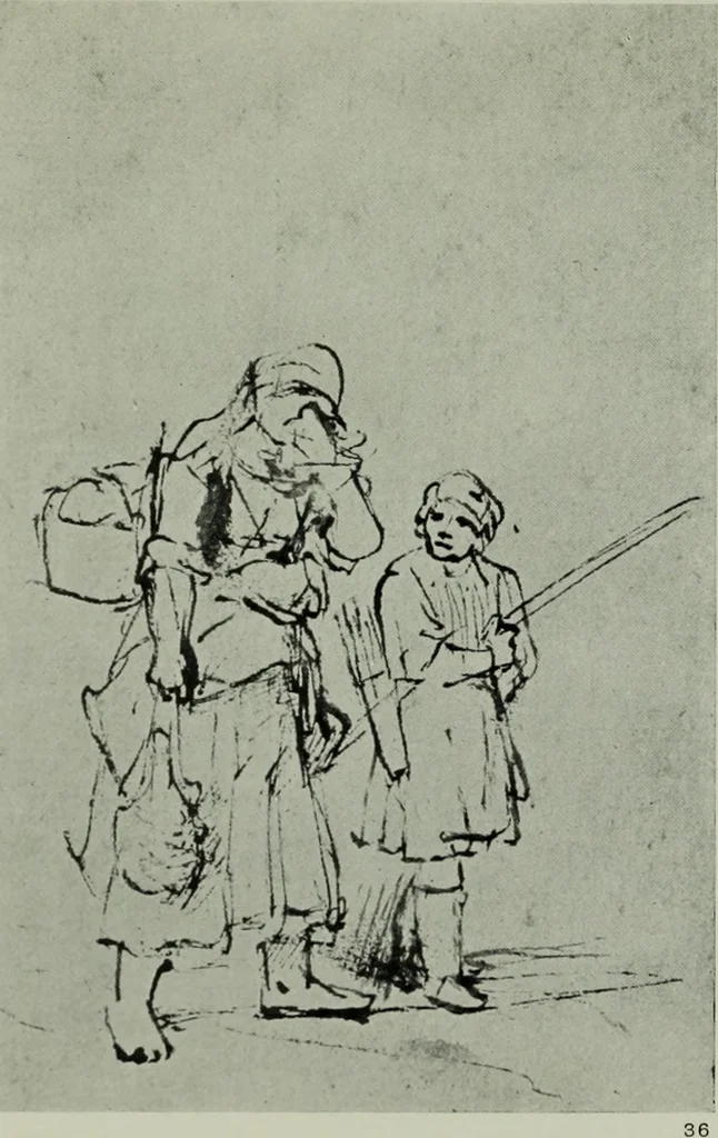An illustration from Catalogue of drawings by Dutch and Flemish artists preserved in the Department of Prints and Drawings in the British Museum, 1915, leaf 134