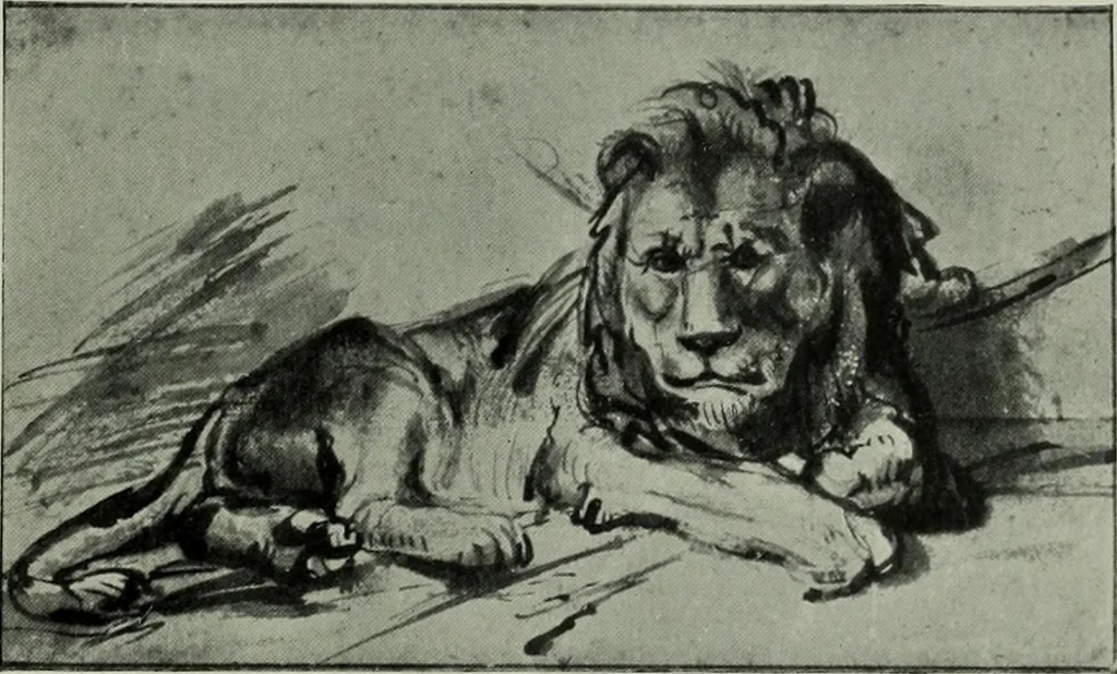 An illustration from Catalogue of drawings by Dutch and Flemish artists preserved in the Department of Prints and Drawings in the British Museum, 1915, leaf 136
