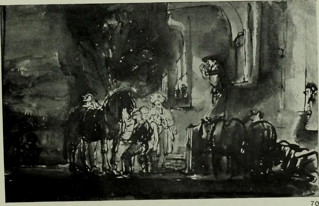 An illustration from Catalogue of drawings by Dutch and Flemish artists preserved in the Department of Prints and Drawings in the British Museum, 1915, leaf 138