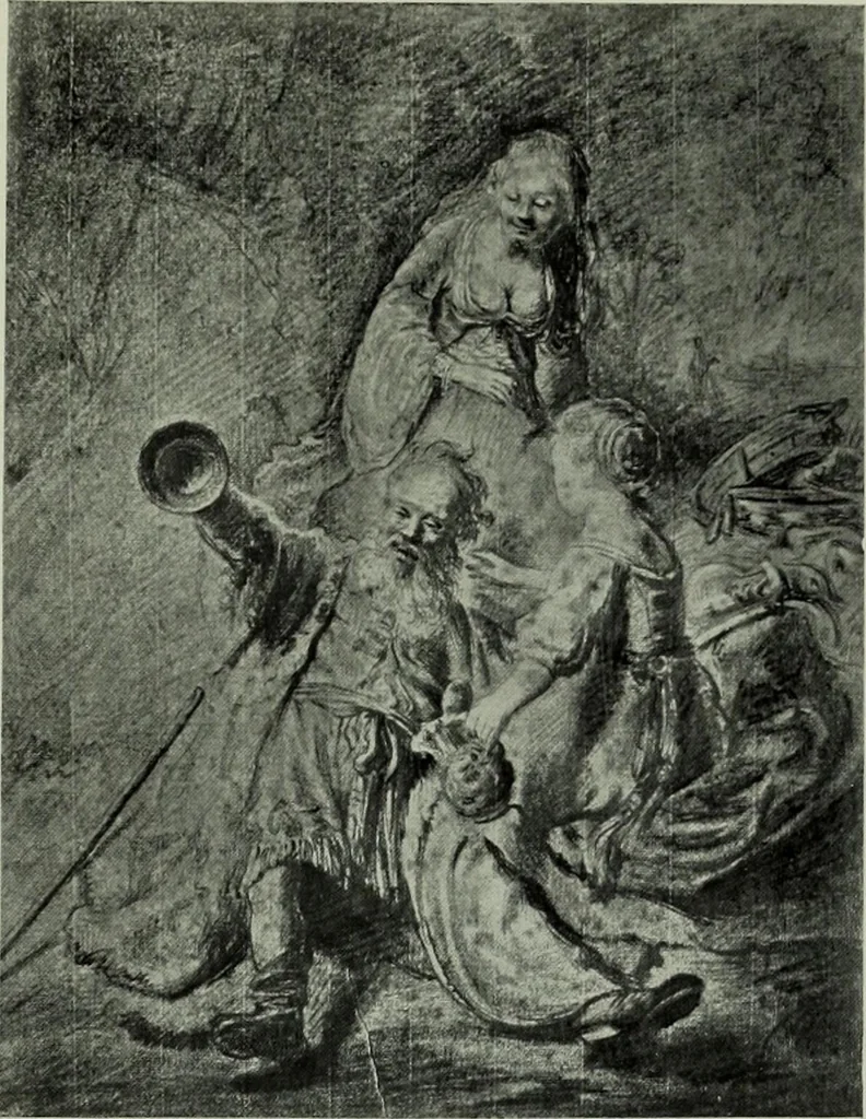 An illustration from Catalogue of drawings by Dutch and Flemish artists preserved in the Department of Prints and Drawings in the British Museum, 1915, leaf 146