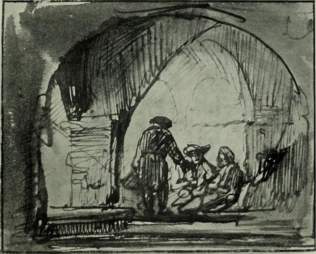 An illustration from Catalogue of drawings by Dutch and Flemish artists preserved in the Department of Prints and Drawings in the British Museum, 1915, leaf 146