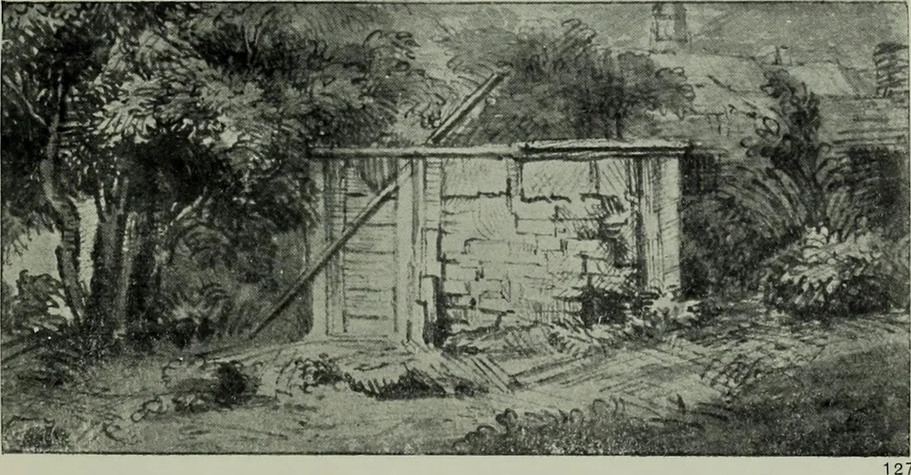 An illustration from Catalogue of drawings by Dutch and Flemish artists preserved in the Department of Prints and Drawings in the British Museum, 1915, leaf 154