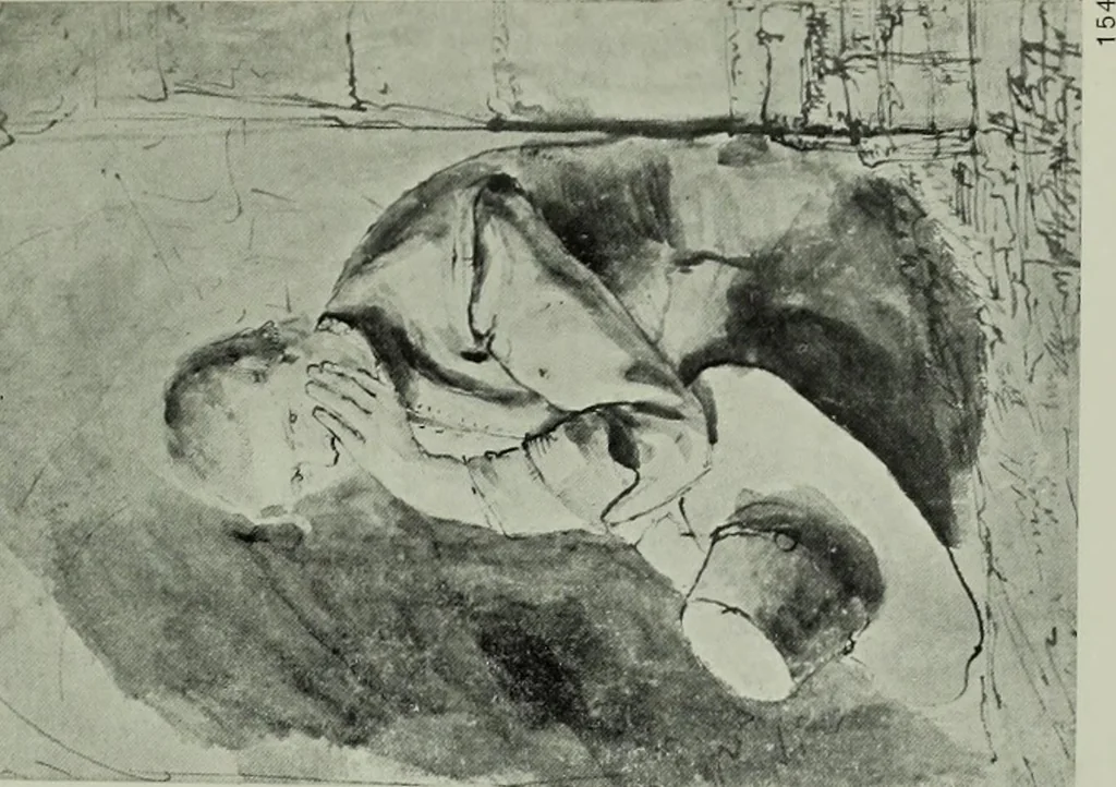 An illustration from Catalogue of drawings by Dutch and Flemish artists preserved in the Department of Prints and Drawings in the British Museum, 1915, leaf 164