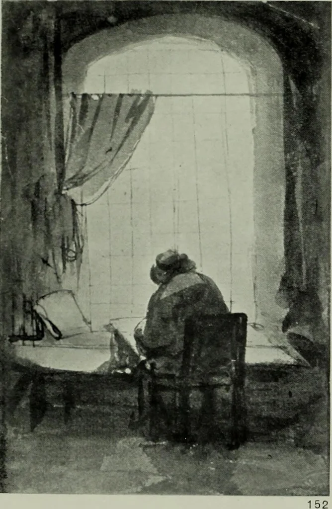 An illustration from Catalogue of drawings by Dutch and Flemish artists preserved in the Department of Prints and Drawings in the British Museum, 1915, leaf 164