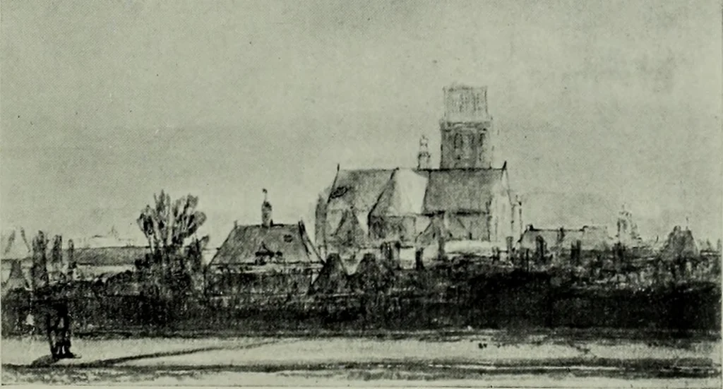 An illustration from Catalogue of drawings by Dutch and Flemish artists preserved in the Department of Prints and Drawings in the British Museum, 1915, leaf 166