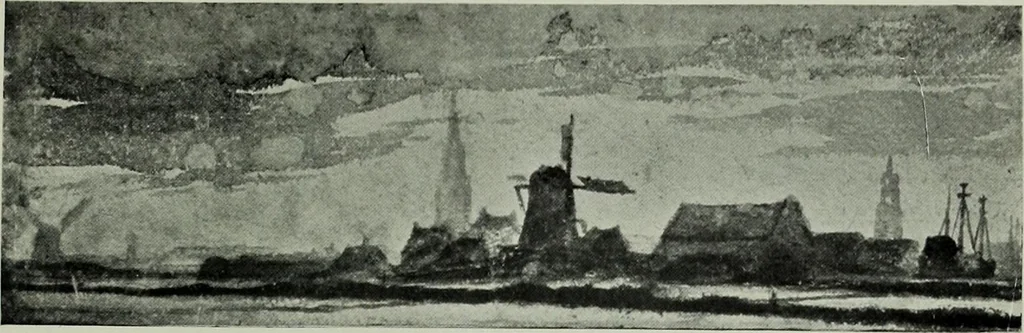 An illustration from Catalogue of drawings by Dutch and Flemish artists preserved in the Department of Prints and Drawings in the British Museum, 1915, leaf 168