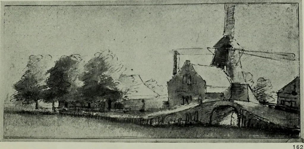 An illustration from Catalogue of drawings by Dutch and Flemish artists preserved in the Department of Prints and Drawings in the British Museum, 1915, leaf 168