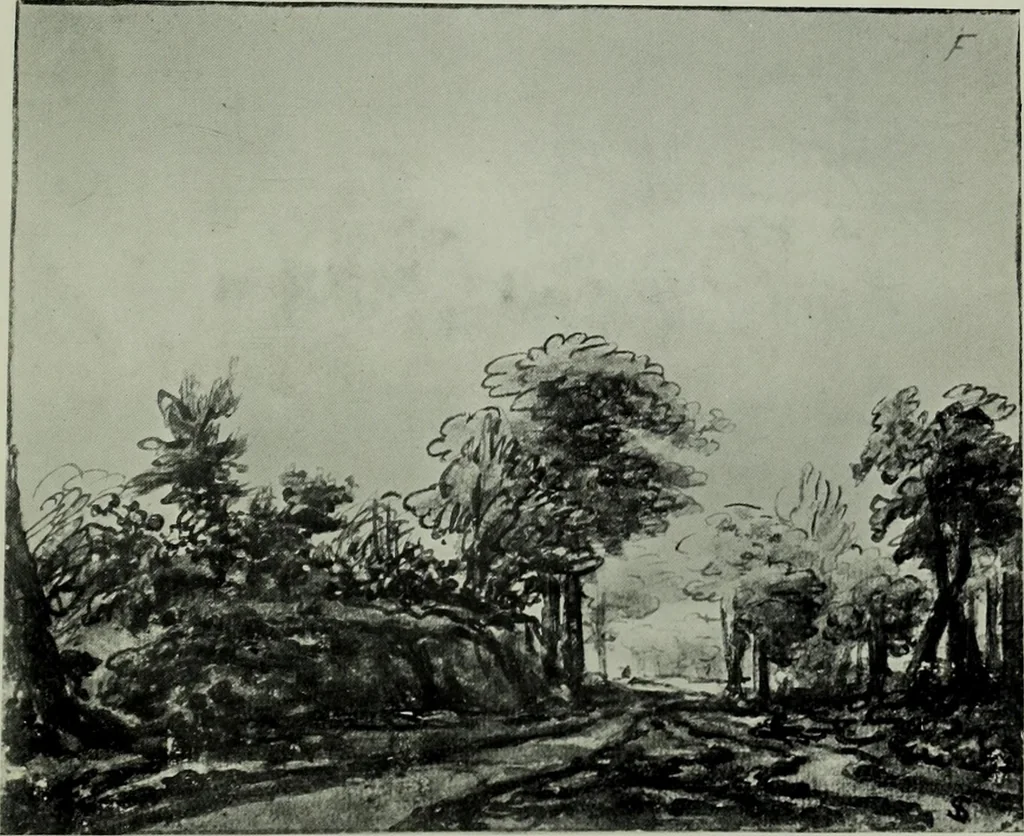 An illustration from Catalogue of drawings by Dutch and Flemish artists preserved in the Department of Prints and Drawings in the British Museum, 1915, leaf 170