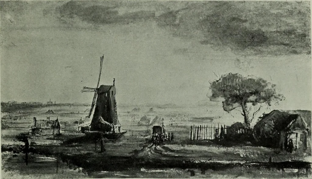 An illustration from Catalogue of drawings by Dutch and Flemish artists preserved in the Department of Prints and Drawings in the British Museum, 1915, leaf 176