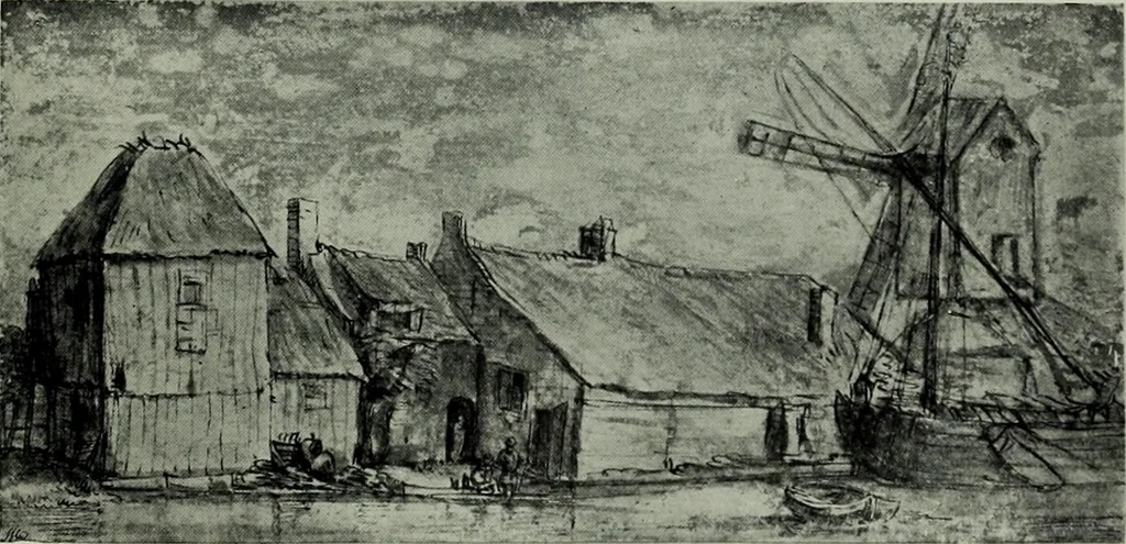 An illustration from Catalogue of drawings by Dutch and Flemish artists preserved in the Department of Prints and Drawings in the British Museum, 1915, leaf 176