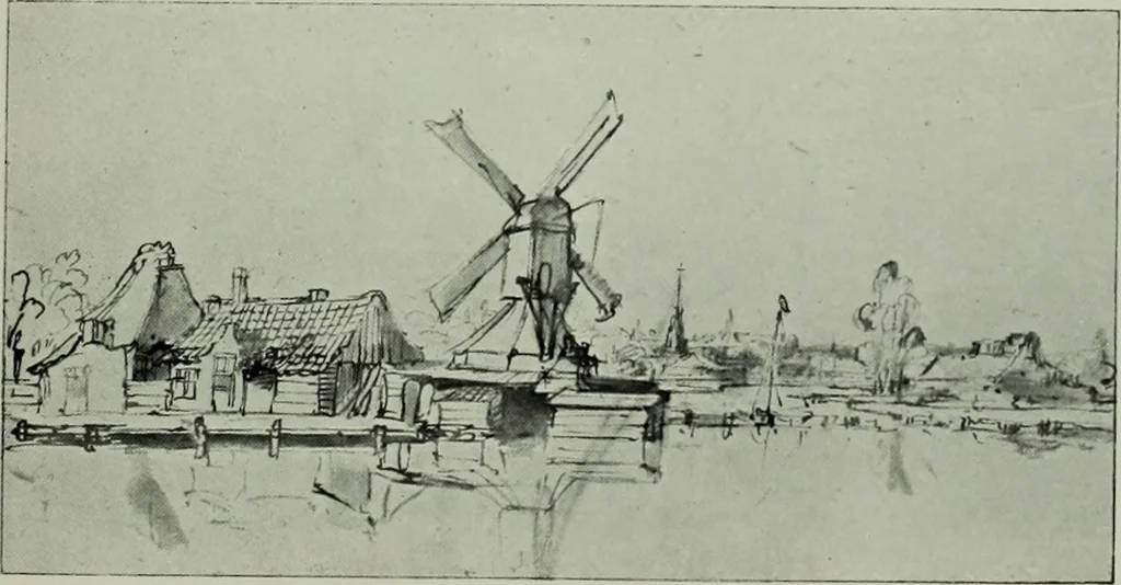 An illustration from Catalogue of drawings by Dutch and Flemish artists preserved in the Department of Prints and Drawings in the British Museum, 1915, leaf 182