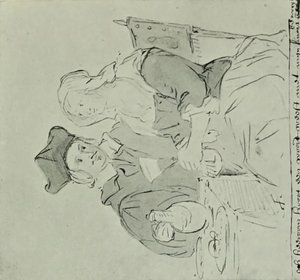 An illustration from Catalogue of drawings by Dutch and Flemish artists preserved in the Department of Prints and Drawings in the British Museum, 1915, leaf 188