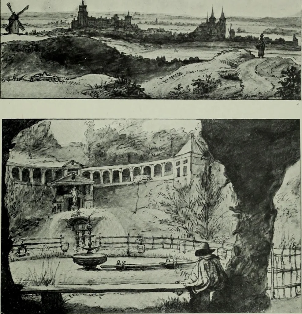 An illustration from Catalogue of drawings by Dutch and Flemish artists preserved in the Department of Prints and Drawings in the British Museum, 1915, leaf 190