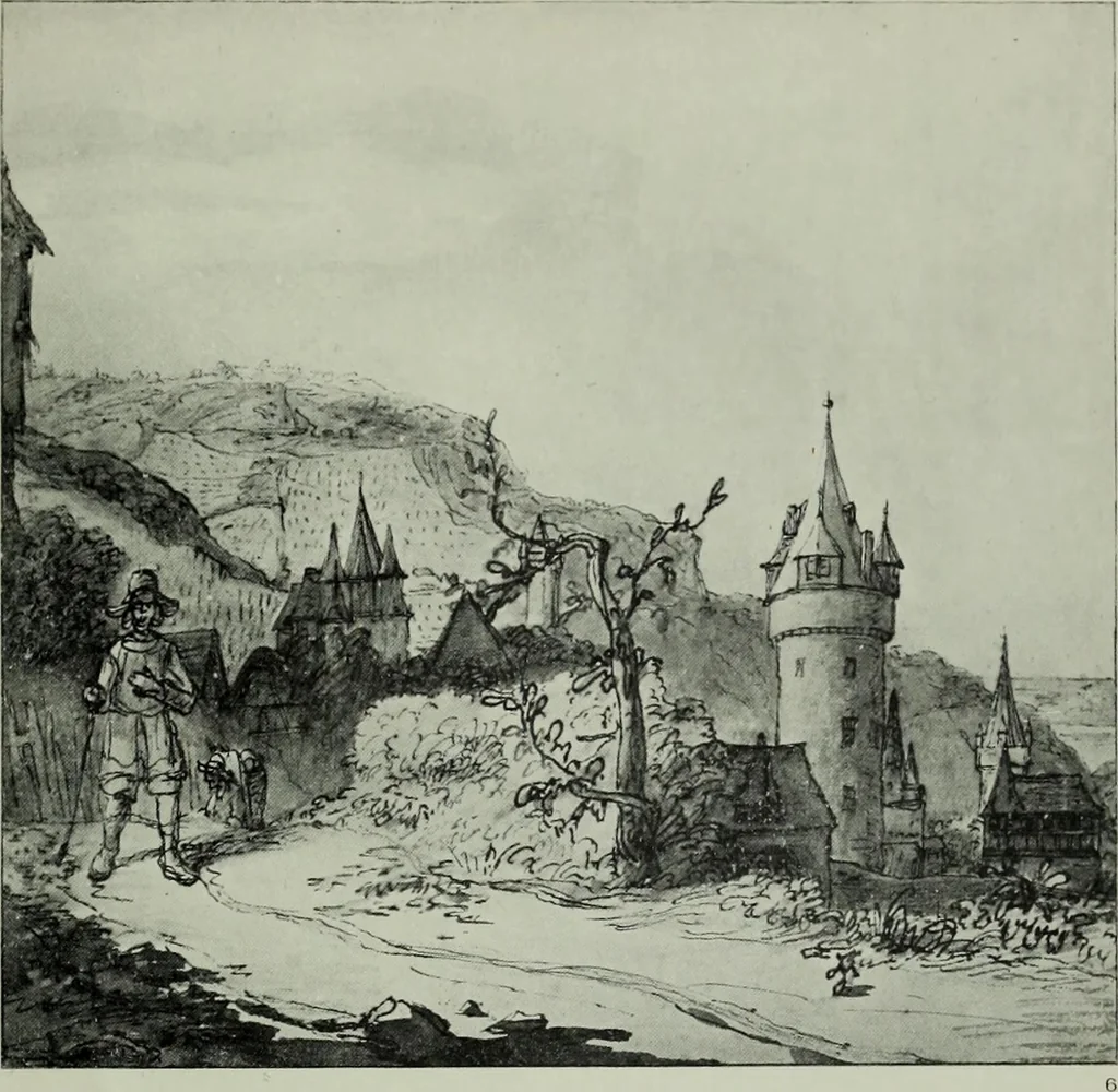 An illustration from Catalogue of drawings by Dutch and Flemish artists preserved in the Department of Prints and Drawings in the British Museum, 1915, leaf 194