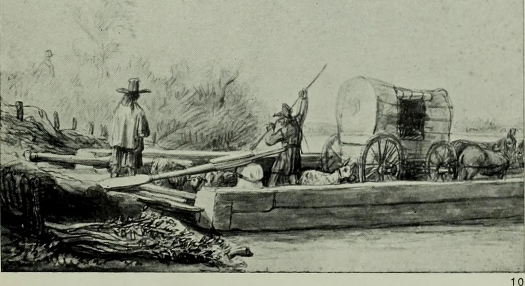 An illustration from Catalogue of drawings by Dutch and Flemish artists preserved in the Department of Prints and Drawings in the British Museum, 1915, leaf 196