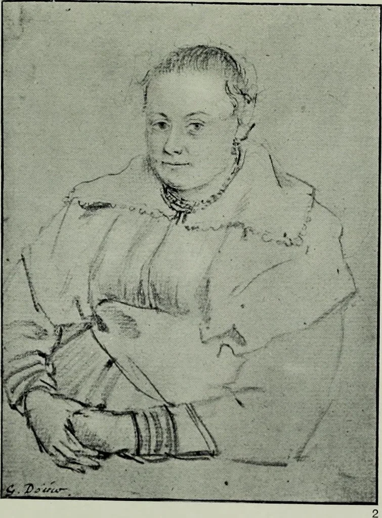 An illustration from Catalogue of drawings by Dutch and Flemish artists preserved in the Department of Prints and Drawings in the British Museum, 1915, leaf 198