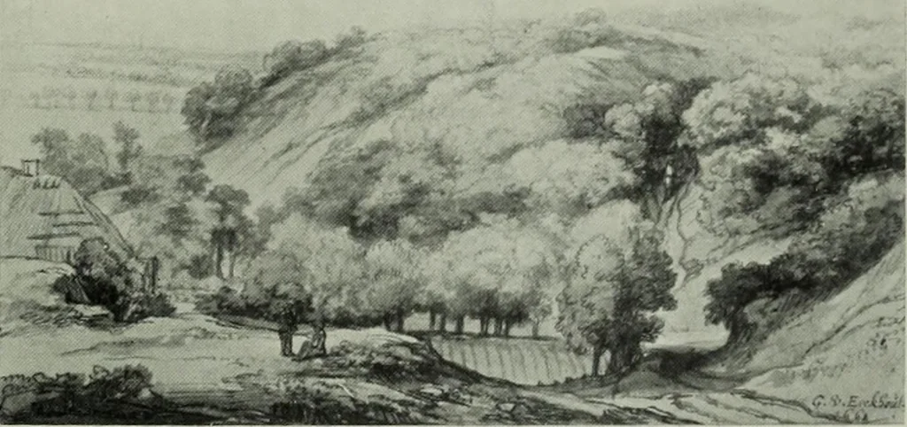 An illustration from Catalogue of drawings by Dutch and Flemish artists preserved in the Department of Prints and Drawings in the British Museum, 1915, leaf 204