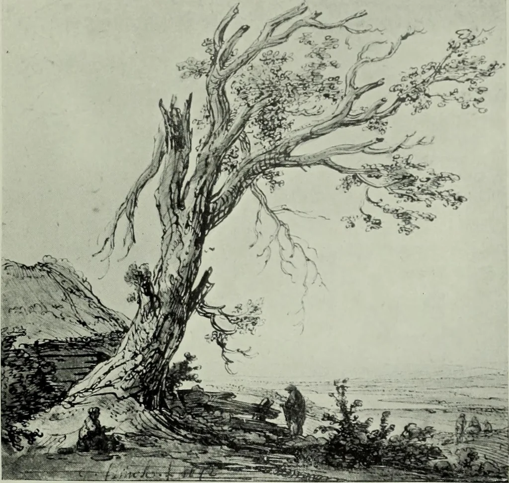 An illustration from Catalogue of drawings by Dutch and Flemish artists preserved in the Department of Prints and Drawings in the British Museum, 1915, leaf 208
