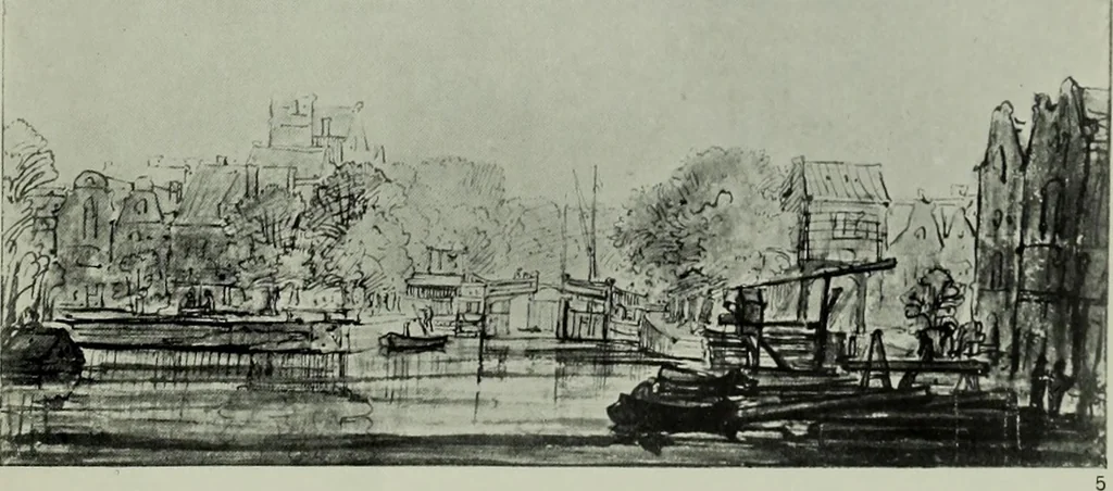 An illustration from Catalogue of drawings by Dutch and Flemish artists preserved in the Department of Prints and Drawings in the British Museum, 1915, leaf 208