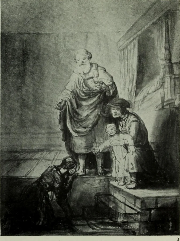 An illustration from Catalogue of drawings by Dutch and Flemish artists preserved in the Department of Prints and Drawings in the British Museum, 1915, leaf 210