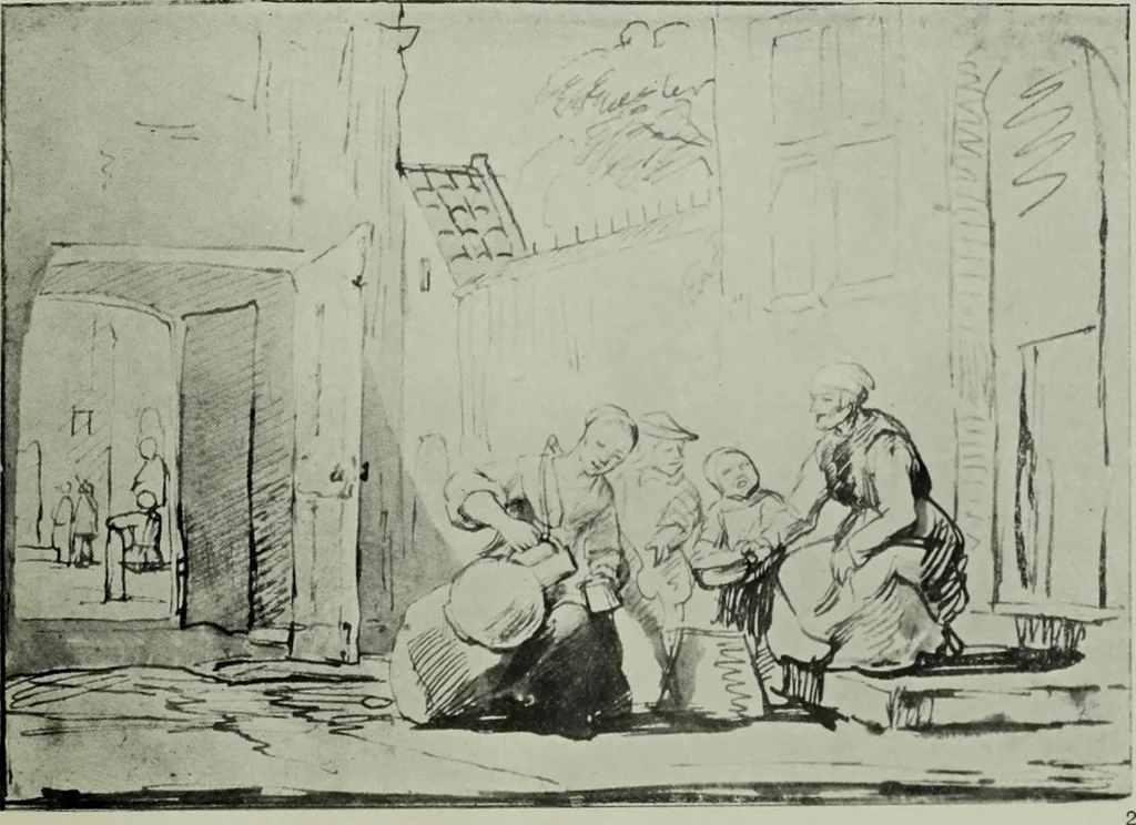 An illustration from Catalogue of drawings by Dutch and Flemish artists preserved in the Department of Prints and Drawings in the British Museum, 1915, leaf 236