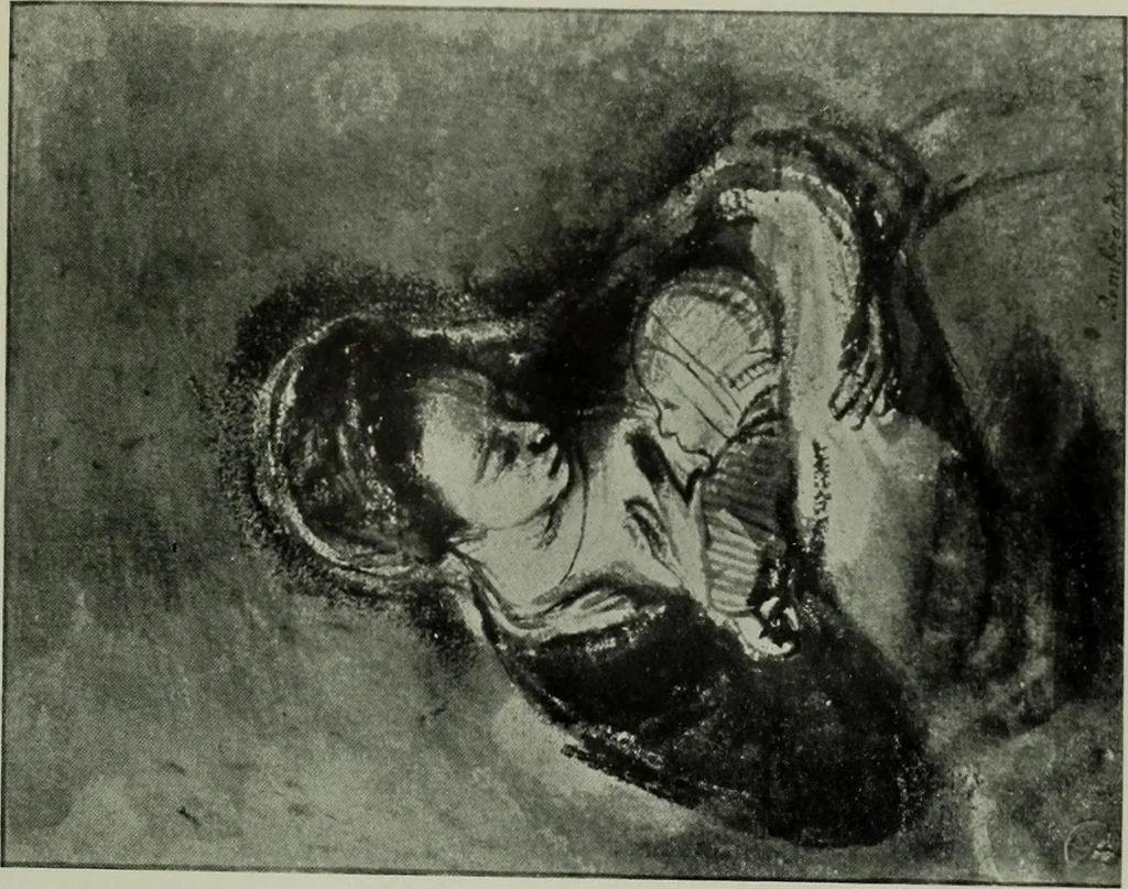 An illustration from Catalogue of drawings by Dutch and Flemish artists preserved in the Department of Prints and Drawings in the British Museum, 1915, leaf 238