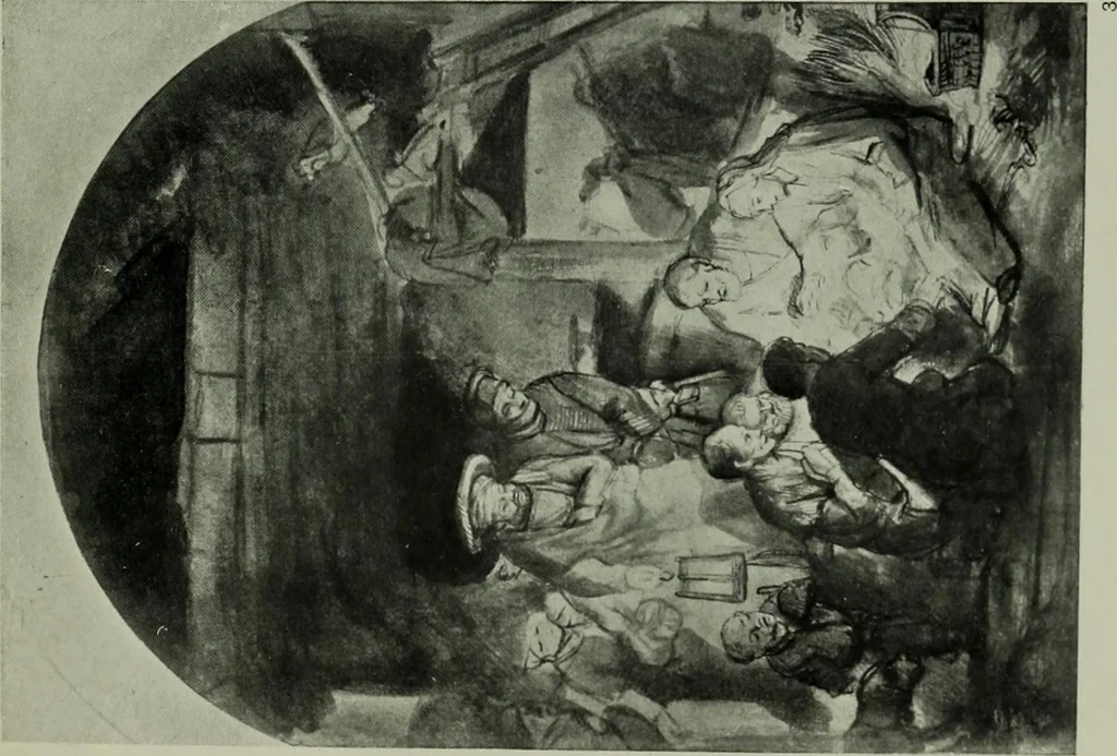 An illustration from Catalogue of drawings by Dutch and Flemish artists preserved in the Department of Prints and Drawings in the British Museum, 1915, leaf 238