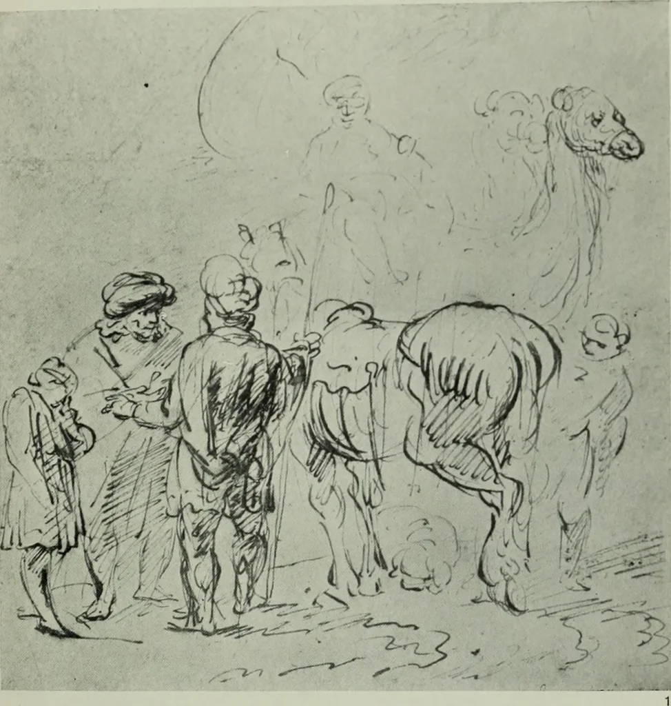 An illustration from Catalogue of drawings by Dutch and Flemish artists preserved in the Department of Prints and Drawings in the British Museum, 1915, leaf 240