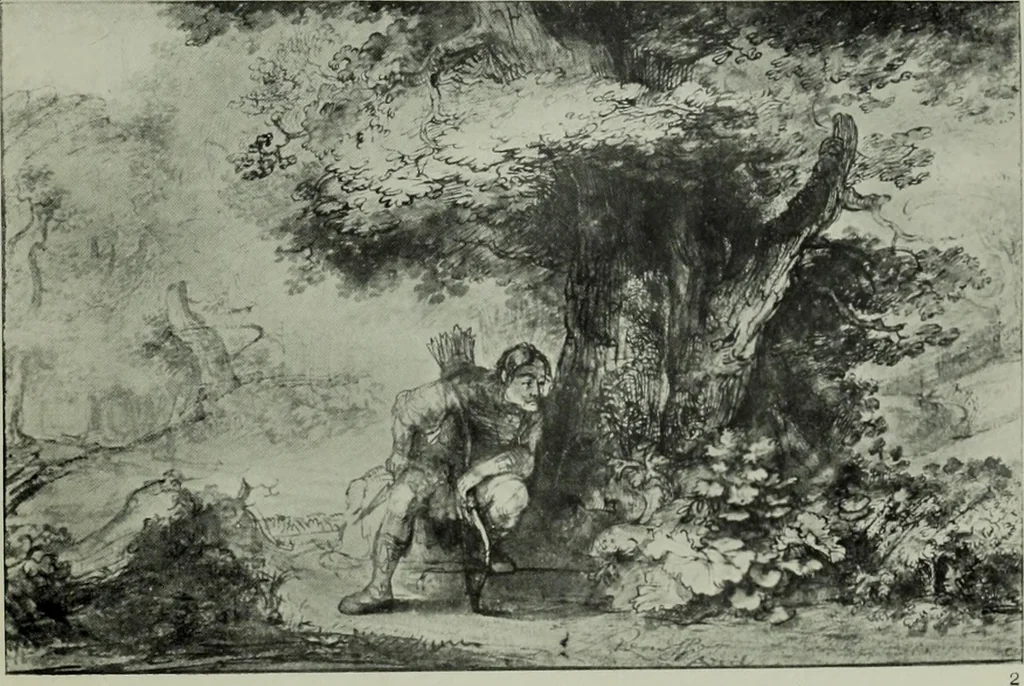 An illustration from Catalogue of drawings by Dutch and Flemish artists preserved in the Department of Prints and Drawings in the British Museum, 1915, leaf 240