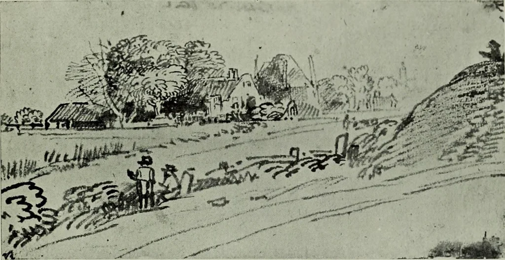 An illustration from Catalogue of drawings by Dutch and Flemish artists preserved in the Department of Prints and Drawings in the British Museum, 1915, leaf 248