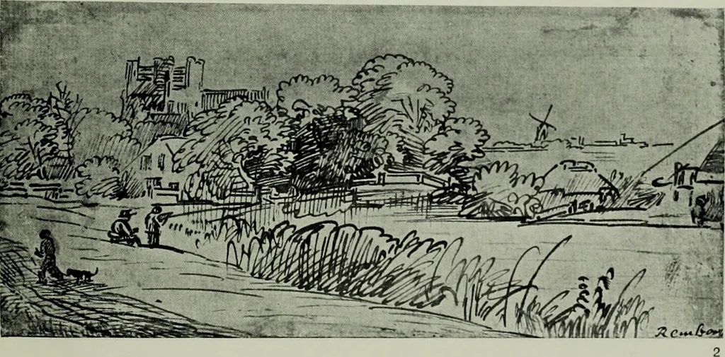 An illustration from Catalogue of drawings by Dutch and Flemish artists preserved in the Department of Prints and Drawings in the British Museum, 1915, leaf 248