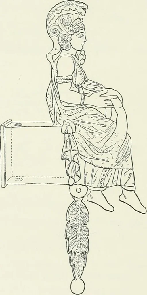 An illustration from Catalogue of early Christian antiquities and objects from the Christian East in the Department of British and mediaeval antiquities and ethnography of the British museum;, 1901, leaf 101