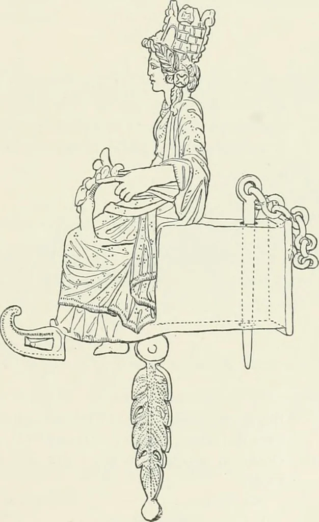 An illustration from Catalogue of early Christian antiquities and objects from the Christian East in the Department of British and mediaeval antiquities and ethnography of the British museum;, 1901, leaf 102