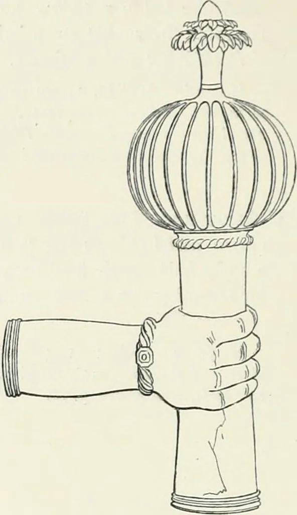 An illustration from Catalogue of early Christian antiquities and objects from the Christian East in the Department of British and mediaeval antiquities and ethnography of the British museum;, 1901, leaf 103