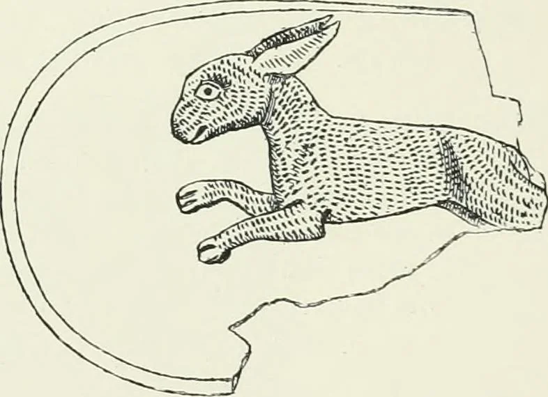 An illustration from Catalogue of early Christian antiquities and objects from the Christian East in the Department of British and mediaeval antiquities and ethnography of the British museum;, 1901, leaf 117