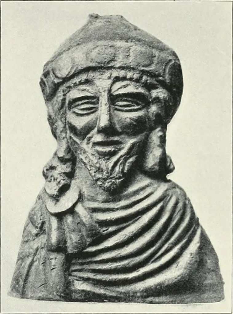 An illustration from Catalogue of early Christian antiquities and objects from the Christian East in the Department of British and mediaeval antiquities and ethnography of the British museum;, 1901, leaf 125