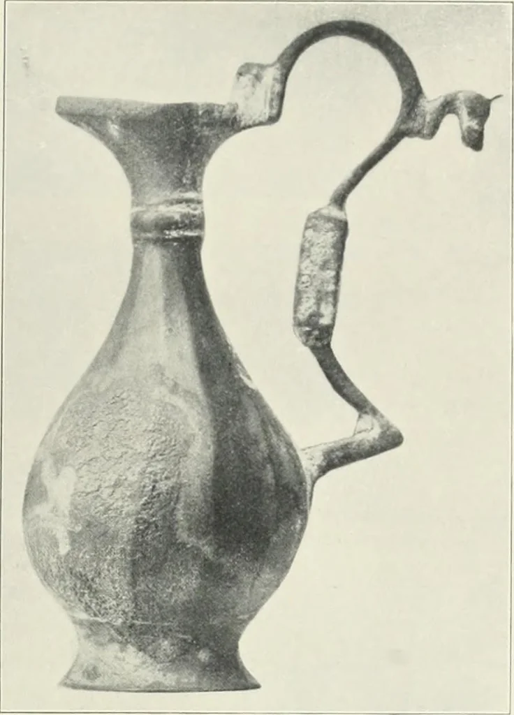 An illustration from Catalogue of early Christian antiquities and objects from the Christian East in the Department of British and mediaeval antiquities and ethnography of the British museum;, 1901, leaf 134