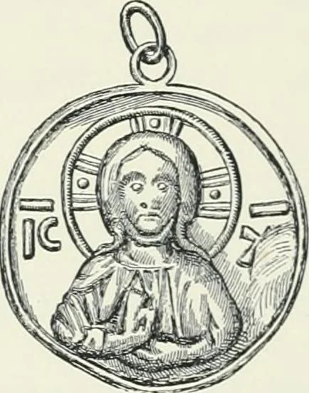 An illustration from Catalogue of early Christian antiquities and objects from the Christian East in the Department of British and mediaeval antiquities and ethnography of the British museum;, 1901, leaf 163