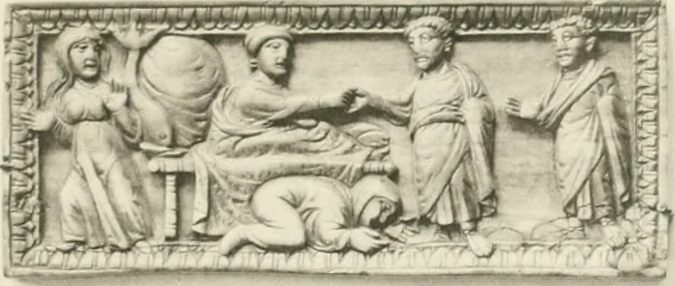 An illustration from Catalogue of early Christian antiquities and objects from the Christian East in the Department of British and mediaeval antiquities and ethnography of the British museum;, 1901, leaf 226