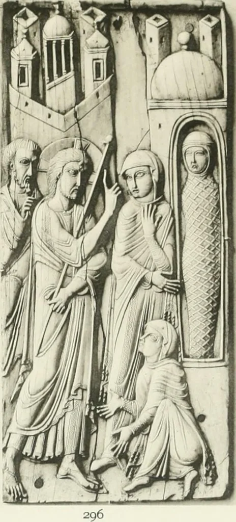 An illustration from Catalogue of early Christian antiquities and objects from the Christian East in the Department of British and mediaeval antiquities and ethnography of the British museum;, 1901, leaf 234