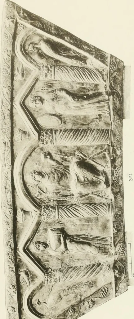 An illustration from Catalogue of early Christian antiquities and objects from the Christian East in the Department of British and mediaeval antiquities and ethnography of the British museum;, 1901, leaf 242
