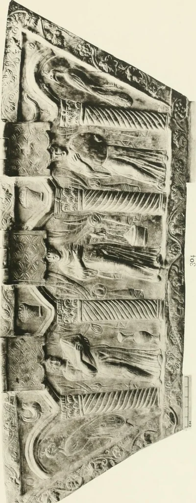 An illustration from Catalogue of early Christian antiquities and objects from the Christian East in the Department of British and mediaeval antiquities and ethnography of the British museum;, 1901, leaf 244