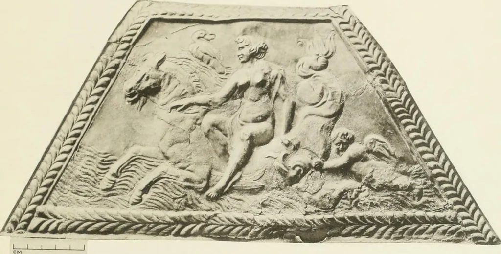 An illustration from Catalogue of early Christian antiquities and objects from the Christian East in the Department of British and mediaeval antiquities and ethnography of the British museum;, 1901, leaf 246