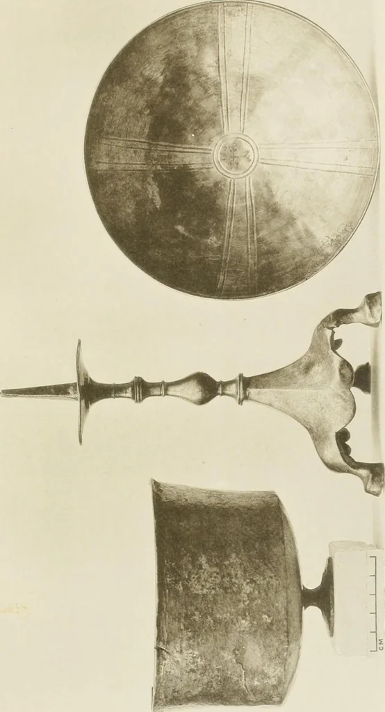 An illustration from Catalogue of early Christian antiquities and objects from the Christian East in the Department of British and mediaeval antiquities and ethnography of the British museum;, 1901, leaf 256