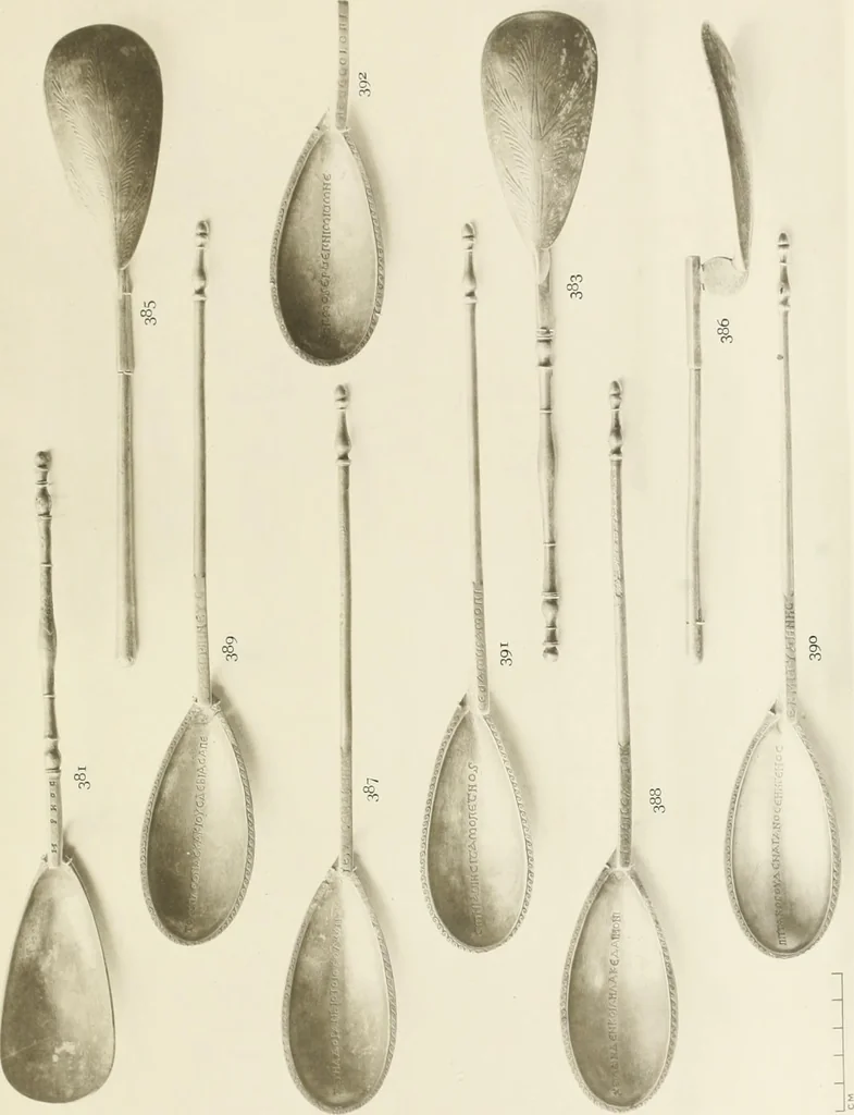 An illustration from Catalogue of early Christian antiquities and objects from the Christian East in the Department of British and mediaeval antiquities and ethnography of the British museum;, 1901, leaf 258