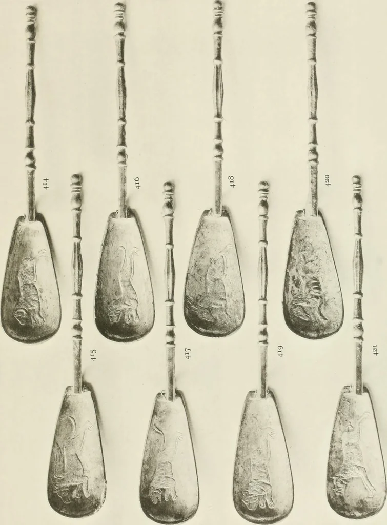 An illustration from Catalogue of early Christian antiquities and objects from the Christian East in the Department of British and mediaeval antiquities and ethnography of the British museum;, 1901, leaf 262
