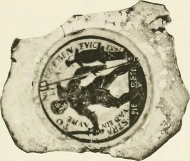 An illustration from Catalogue of early Christian antiquities and objects from the Christian East in the Department of British and mediaeval antiquities and ethnography of the British museum;, 1901, leaf 268