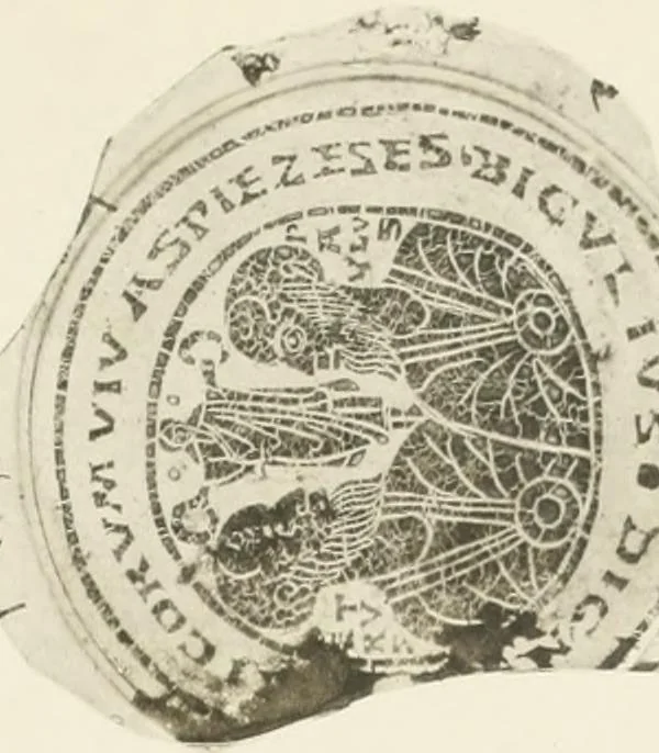 An illustration from Catalogue of early Christian antiquities and objects from the Christian East in the Department of British and mediaeval antiquities and ethnography of the British museum;, 1901, leaf 270